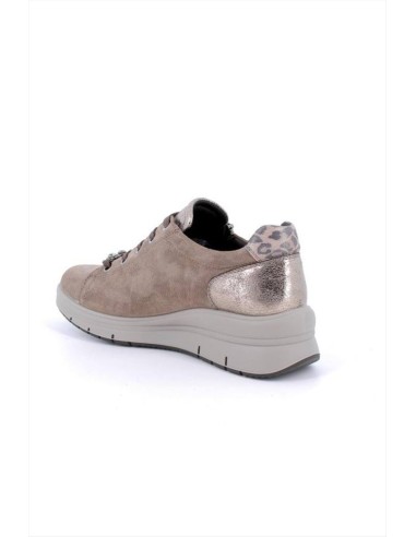 SNEAKERS GIOIELLO ZIP FANGO