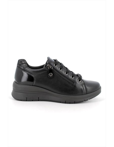 SNEAKERS GIOIELLO ZIP NERE