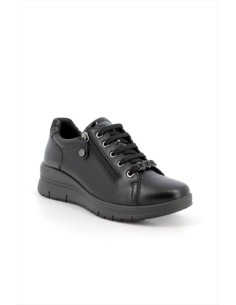 SNEAKERS GIOIELLO ZIP NERE 2