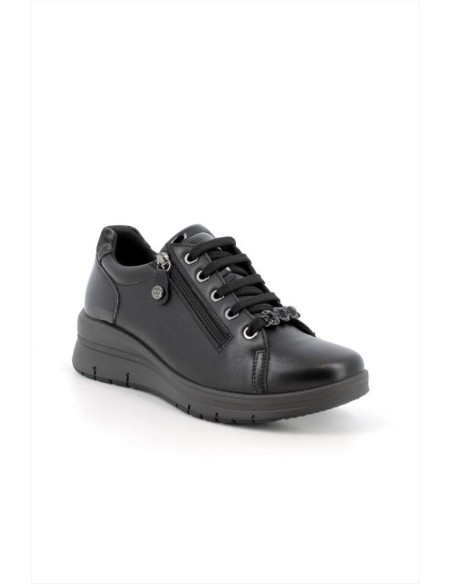 SNEAKERS GIOIELLO ZIP NERE
