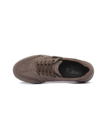 SNEAKERS CHAMPAGNE DA DONNA CON LACCI E ZIP