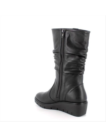 STIVALE DA DONNA NERO CON ZEPPA