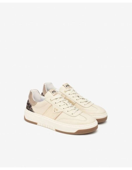 SNEAKERS NEROGIARDINI MEMORY FOAM MILK