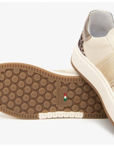 SNEAKERS NEROGIARDINI MEMORY FOAM MILK