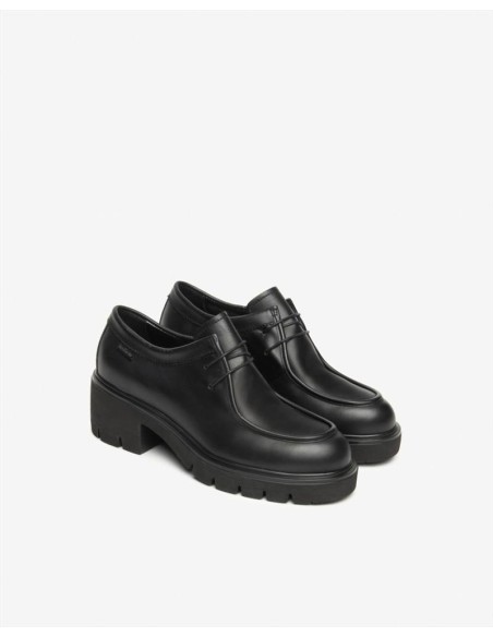 SCARPETTA TACCO PELLE