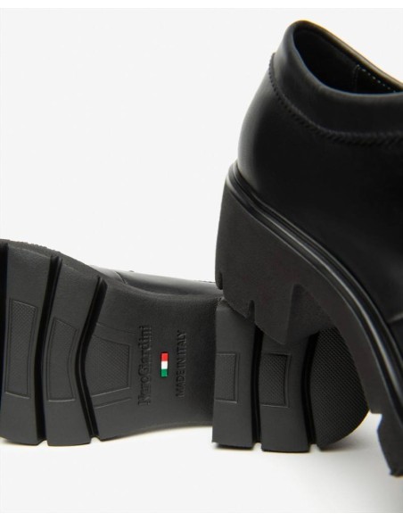 SCARPETTA TACCO PELLE