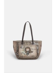 BORSA A SPALLA ANEKKE REAL -Bronzo