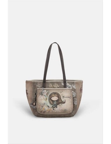 BORSA A SPALLA ANEKKE REAL -Bronzo