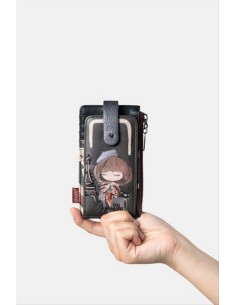 PORTACARTE ANEKKE MADEMOISELLE  -Bordeaux Nero 2