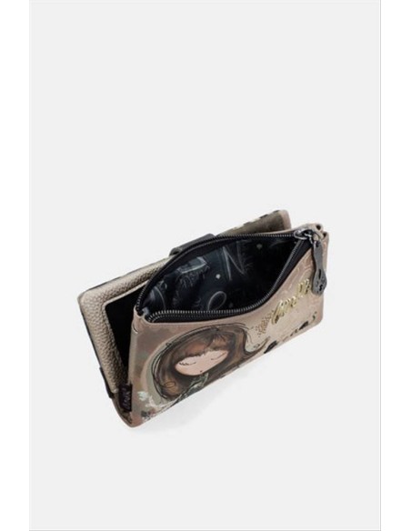 PORTAFOGLIO ANEKKE REAL BAMBOLA -Verde