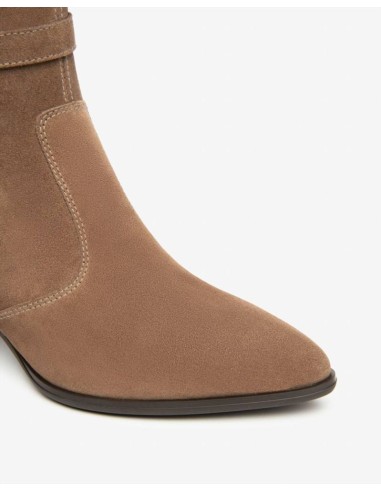 STIVALETTO TACCO CAMOSCIO