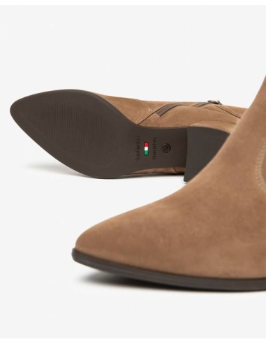 STIVALETTO TACCO CAMOSCIO