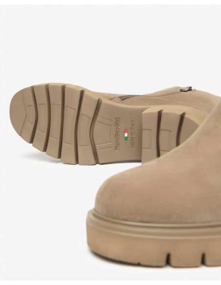 STIVALETTO  CAMOSCIO BEIGE