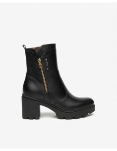 STIVALETTO TACCO PELLE -