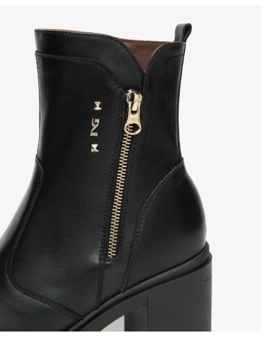 STIVALETTO TACCO PELLE -