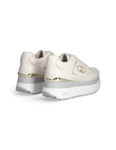 SNEAKERS LIU JO MAXI WONDER CALF LEATHER PLUS 01