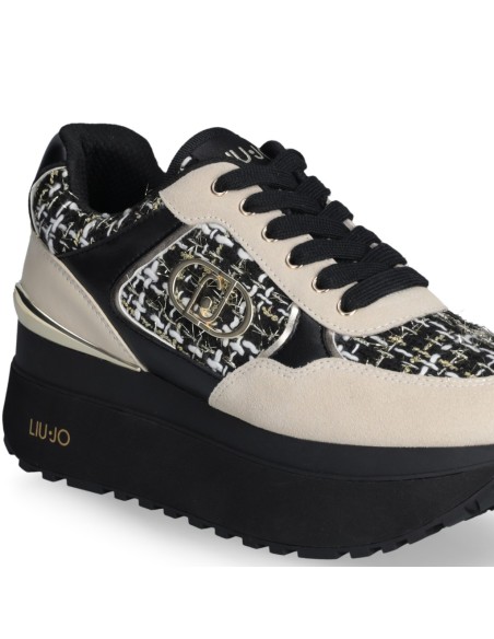 SNEAKERS LIU JO MAXI WONDER CALF LEATHER PLUS 01