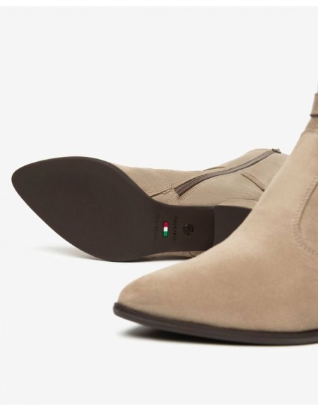 STIVALE TACCO CAMOSCIO