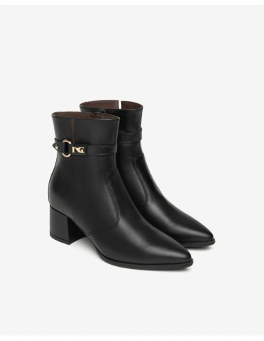 STIVALETTO  TACCHETTO FIBBIA