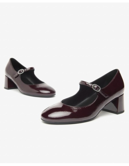 DECOLLETE  LUCIDO CINTURINO