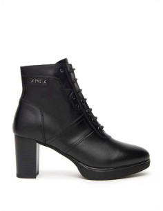 STIVALETTO LACCI TACCO  PELLE 2