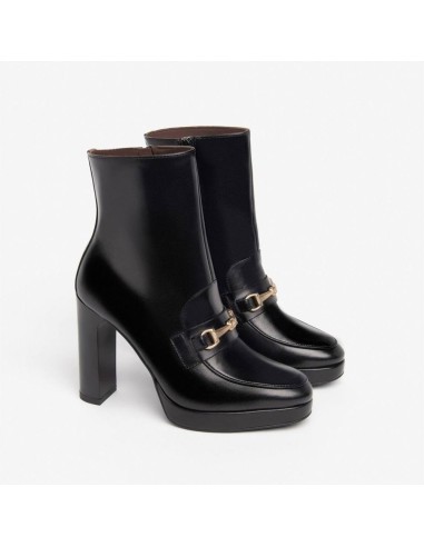 STIVALETTO TACCO ACCESSORIO  PELLE