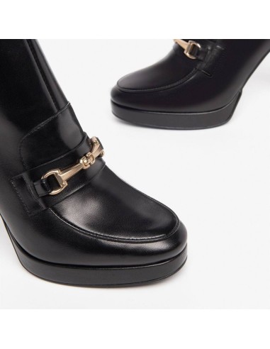 STIVALETTO TACCO ACCESSORIO  PELLE