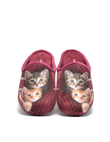 CIABATTA STAMPA CANE GATTO