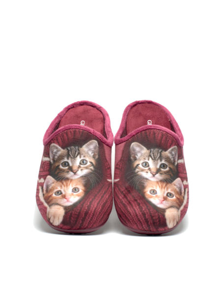 CIABATTA STAMPA CANE GATTO