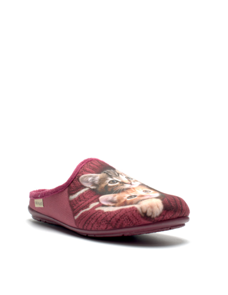 CIABATTA STAMPA CANE GATTO