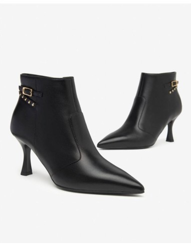 TRONCHETTO IN PELLE NERO