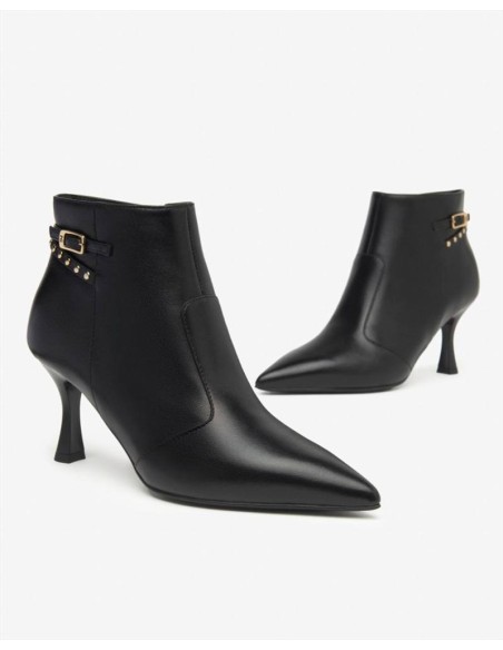 TRONCHETTO IN PELLE NERO