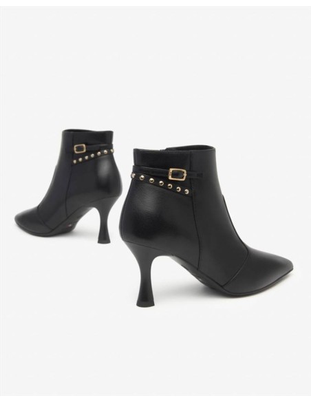 TRONCHETTO IN PELLE NERO