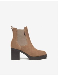 TRONCHETTO TACCO CAMOSCIO