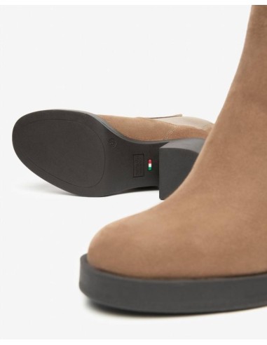 TRONCHETTO TACCO CAMOSCIO