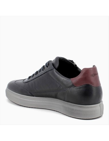 SNEAKERS LUCIDA  ZIP BLU