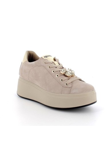 SNEAKERS PLATFORM GIOIELLO BEIGE