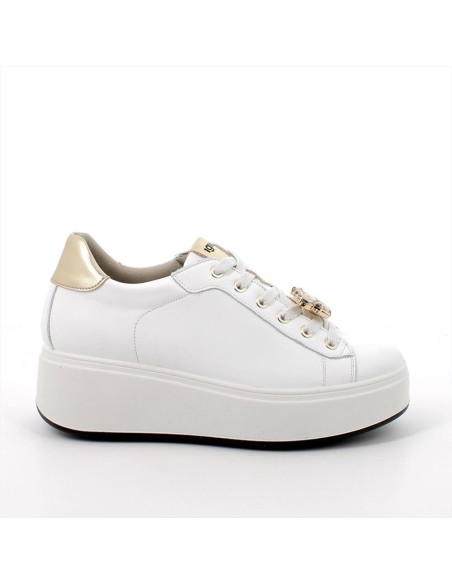 SNEACKERS PLATFORM BIANCA ACCESSORIO