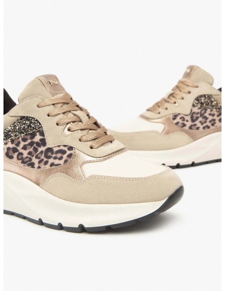 SNEAKERS PLATFORM  MACULATA