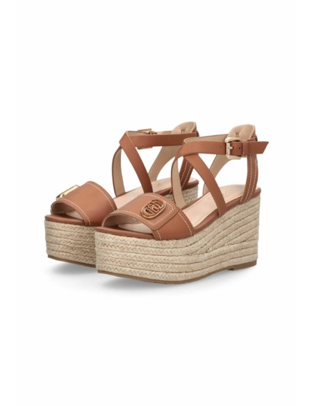 BALI SANDALO ZEPPA CUOIO