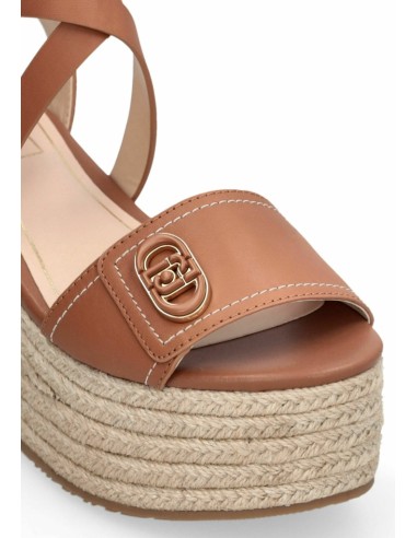 BALI SANDALO ZEPPA CUOIO