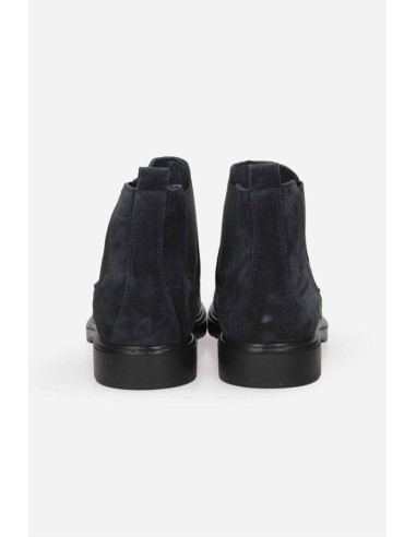 SCARPONCINO CAMOSCIO BLU NOTTE