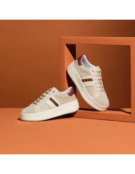 SNEAKERS PLATFORM ANIMALIER