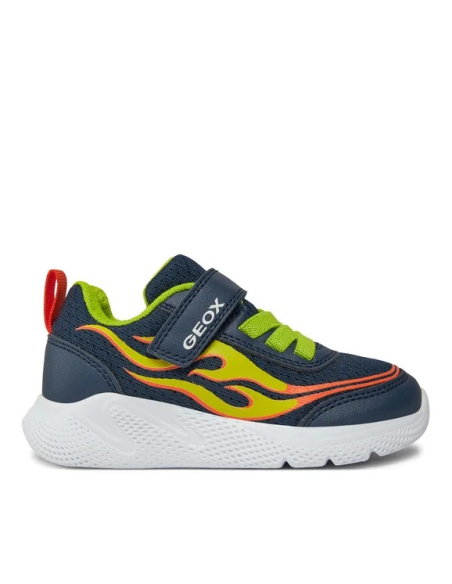 SNEAKERS DA BIMBO SPRINTYE NAVY LIME