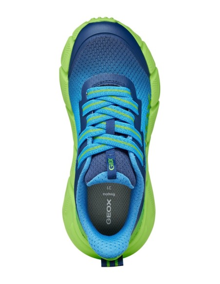 SNEAKERS BIMBO BLU LIME