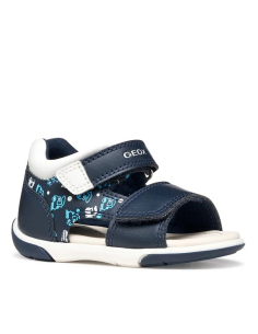 SANDALI ZAPITO BIMBO NAVY-WHITE 2