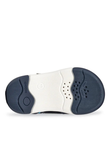 SANDALI ZAPITO BIMBO NAVY-WHITE