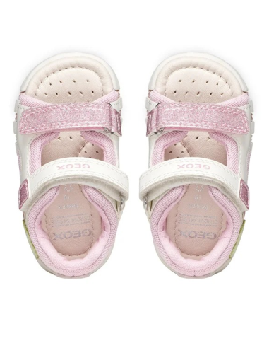 SANDALI IUPIDOO BIMBA WHITE PINK