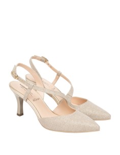 Decolletè Tacco Glitter Lino 2