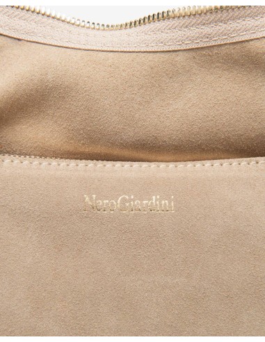 BORSETTA DA DONNA IN CAMOSCIO BEIGE